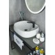 Раковина Gid N9048 51185 накладная белая 59x46x15