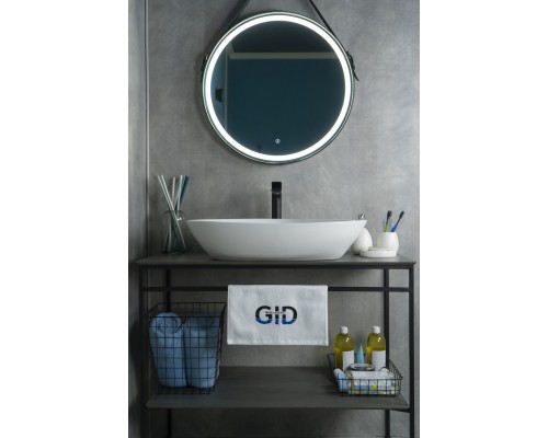 Раковина Gid N9062 51117 накладная белая 66.5x44x15