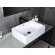 Раковина Gid N9129 51125 накладная белая 51x38x15