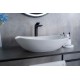 Раковина Gid N9137 51177 накладная белая 56x40x16