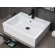 Раковина Gid N9157 51216 накладная белая 57x45.5x15.5