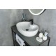 Раковина Gid N9163 51127 накладная белая 59x41x16