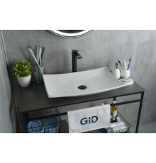 Раковина Gid N9177 51170 накладная белая 60x39x11.5