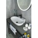 Раковина Gid N9234 51133 накладная белая 56x39x12.5