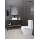 Раковина Gid N9257 51217 накладная белая 43x39x13