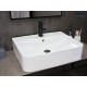 Раковина Gid N9258 51218 накладная белая 60x45x13