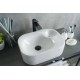Раковина Gid N9266 51173 накладная белая 47x34x15