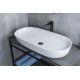 Раковина Gid N9348 51200 накладная белая 81x41x14