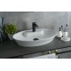 Раковина Gid N9398 51142 накладная белая 61x37x12