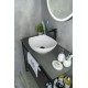 Раковина Gid N9412 51191 накладная белая 41.5x38x14