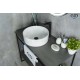 Раковина Gid N9425 51144 накладная белая 40x40x15