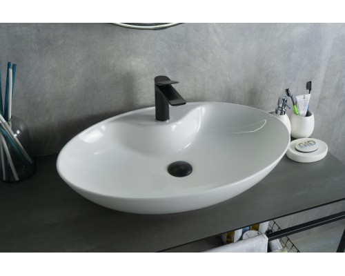 Раковина Gid N9438 51151 накладная белая 65x43x12