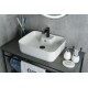 Раковина Gid N9445 51155 накладная белая 52x41.5x15