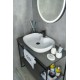 Раковина Gid N9446b 51156 накладная белая 61x42x12.5