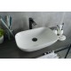 Раковина Gid N9447 51157 накладная белая 51x34x13
