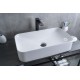 Раковина Gid N9596 51199 накладная белая 61x35x13