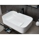 Раковина Gid N9598 51230 накладная белая 61x38x15