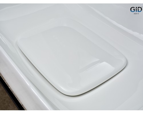 Раковина Gid N9598 51230 накладная белая 61x38x15