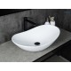 Раковина Gid N9811 51175 накладная белая 61x37x15