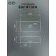 Раковина Gid N1104 51224 накладная белая 46x23x12