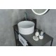 Раковина Gid W969 51174 накладная белая 41x41x18