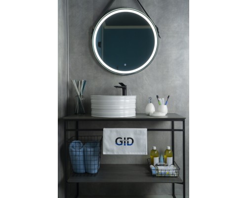 Раковина Gid W969 51174 накладная белая 41x41x18