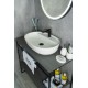 Раковина Gid Wm1346 51192 накладная белая матовая 61x41x14