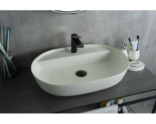 Раковина Gid Wm1346 51192 накладная белая матовая 61x41x14 Раковина Gid Wm1346 51192 накладная белая матовая 61x41x14