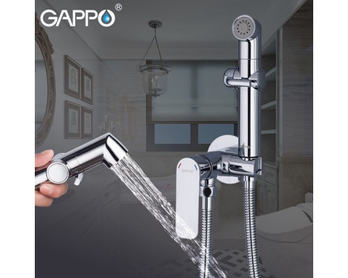 Смеситель с гигиеническим душем Gappo G7248-1