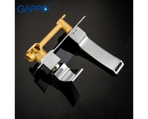Смеситель для раковины Gappo G1007-2 настенный