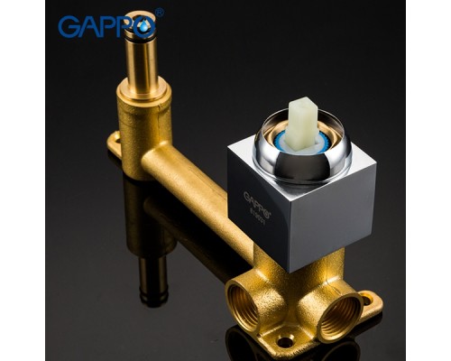 Смеситель для раковины Gappo G1007-2 настенный