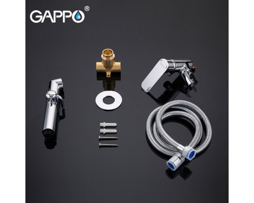 Смеситель с гигиеническим душем Gappo G7248-1