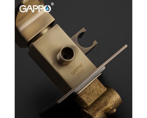 Смеситель с гигиеническим душем Gappo G7207-4
