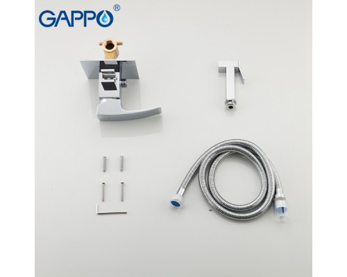 Смеситель с гигиеническим душем Gappo G7207-1