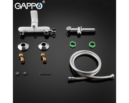Смеситель с гигиеническим душем Gappo G2048-8