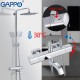 Душевая стойка с термостатом Gappo G2491