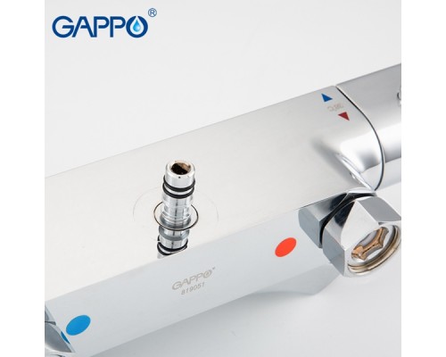 Душевая стойка с термостатом Gappo G2407-40 Душевая стойка с термостатом Gappo G2407-40