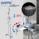 Душевая стойка с термостатом Gappo G2407-40