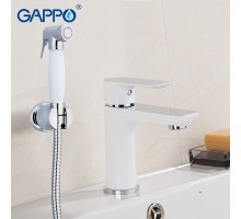 Смеситель  для раковины с гигиеническим душем Gappo Noar G1048-1