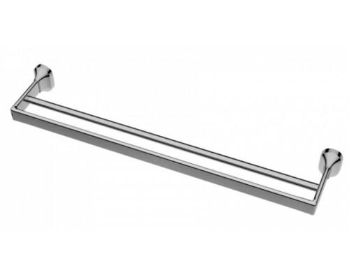 Двойной полотенцедержатель Art&Max Ovale AM-E-4048B, 49.8 см, хром