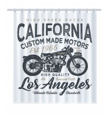 Штора для ванной Fixsen California 180 x 200 см, полиэстер, белая, FX-2500