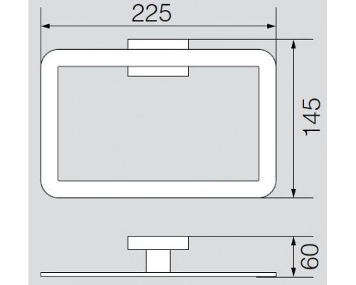 Кольцо Veragio Ramba, хром VR.RMB-4923.CR