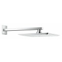 Верхний душ Grohe Rainshower Allure 26064000, 229*229 мм, 1 режим струи, с держателем с ограничением расхода воды 9,5 л/мин, 22,9 см