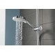 Душевой гарнитур Hansgrohe 26580400 Croma Select E Multi, штанга 65 см, белый/хром