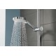 Душевой гарнитур Hansgrohe 26580400 Croma Select E Multi, штанга 65 см, белый/хром