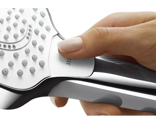 Душевой гарнитур Hansgrohe 26580400 Croma Select E Multi, штанга 65 см, белый/хром