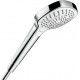 Душевой гарнитур Hansgrohe 26580400 Croma Select E Multi, штанга 65 см, белый/хром