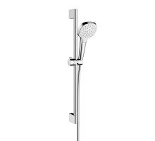 Душевой гарнитур Hansgrohe 26580400 Croma Select E Multi, штанга 65 см, белый/хром