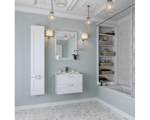 Зеркало Акватон Леон 65 дуб белый