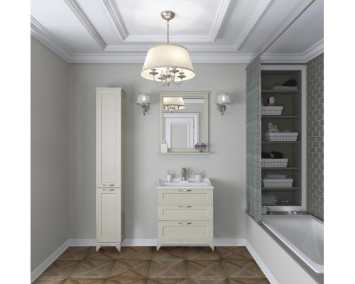 Зеркало Акватон Леон 65 дуб белый